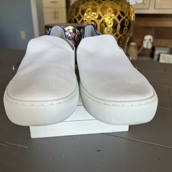 Rothy’s The Original Slip On Sneaker White Womens Size 9 - Picture 5 of 9